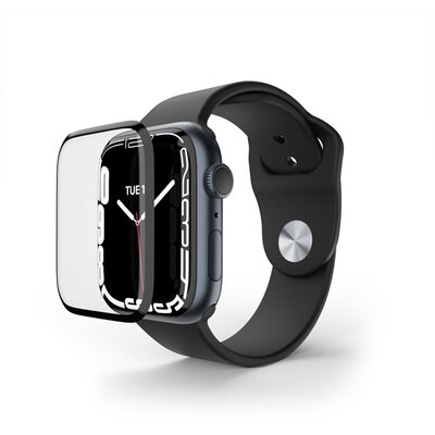 NextOne AW-45-3D-CLR Apple Watch 45mm 3D kijelzővédő üvegfólia