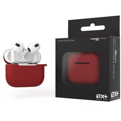 NextOne AP3-SIL-RED AirPods 3 piros szilikon védőtok