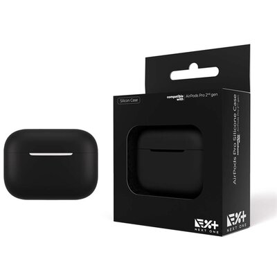 NextOne APPRO2-SIL-BLK AirPods Pro (2nd gen) fekete szilikon védőtok