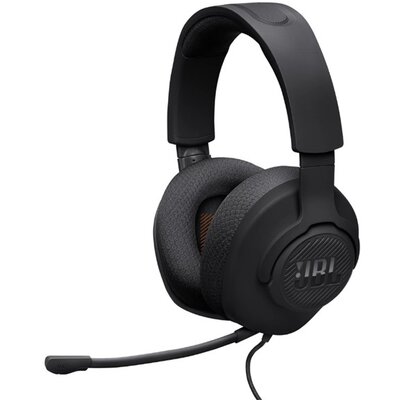 JBL Quantum 100M2 (Vezetékes, gaming fejhallgató mikrofonnal), Fekete