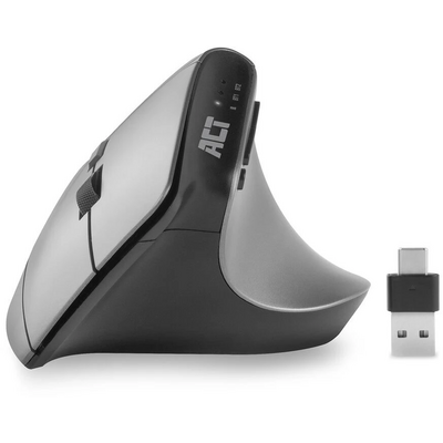 ACT A5515 Ergonomic Wireless Bluetooth Mouse Black