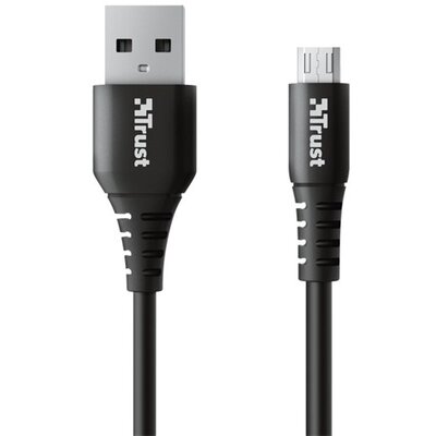 Trust 23567 Ndura 1m fekete USB-MicroUSB kábel