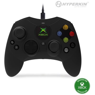 HYPERKIN Duchess Xbox Series|One/Windows 11|10 fekete Xbox liszenszelt Vezetékes kontroller, Fekete