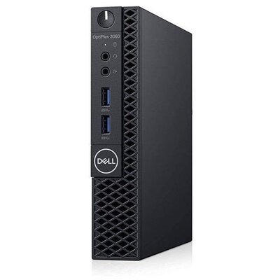 Dell Optiplex 3060 Micro/i5-8500T/16GB/512GB SSD/Win11 Pro COA/fekete asztali számítógép (Használt A+,felújított)