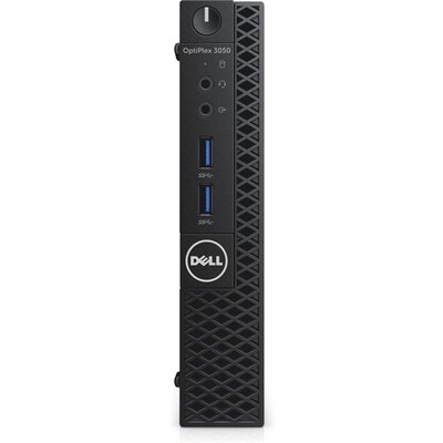 Dell Optiplex 3050 Micro/i5-7600T/16GB/512GB SSD/Win11 Pro COA/fekete asztali számítógép (Használt A+,felújított)