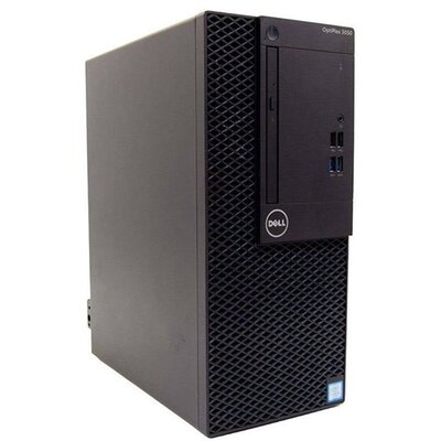 Dell Optiplex 3050 MT/i5-7600/16GB/512GB SSD/Win11 Pro COA/fekete asztali számítógép (Használt A+,felújított)