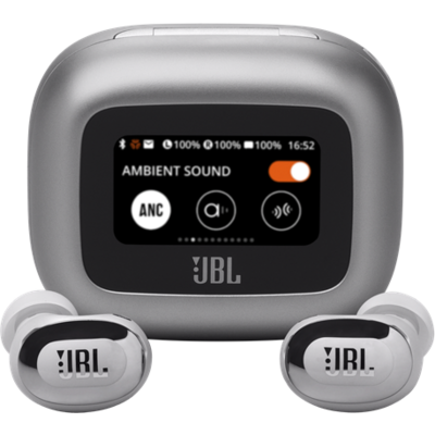 JBL Live Buds 3 True Wireless Bluetooth zajszűrős ezüst fülhallgató