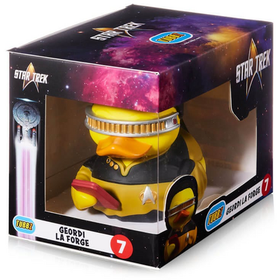 NUMSKULL Tubbz Boxed - Star Trek "Geordi La Forge" Gumikacsa