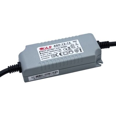 GLP AGV-12-12 12W 12V 1A IP40 LED tápegység