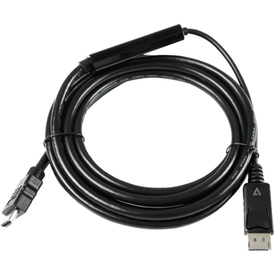 V7 10FT DP1.4 TO HDMI 2.1 CABLE 3M DISPLAYPORT TO HDMI 2.1 ADPT