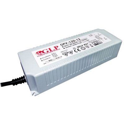 GLP GPV-120-12 120W 12V 10A IP67 LED tápegység