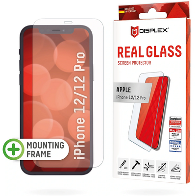 E.V.I. DISPLEX REAL GLASS CLEAR F/ APPLE IPHONE 12/12 PRO