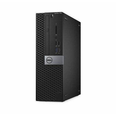 Dell Optiplex 7050/i5-7600/16GB/512GB SSD/Win Pro COA/fekete asztali számítógép (Használt A+)