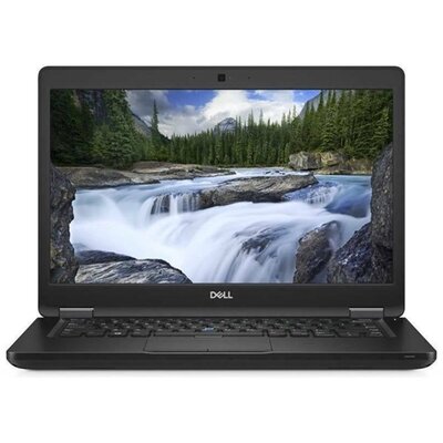 Dell Latitude 5490 14"FHD/Intel Core i7-8650U/16GB/512GB/Int.VGA/Win11 Pro COA/fekete laptop (Használt A+,felújított)