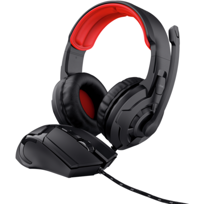 Trust GXT 785 Ravius 2in1 vezetékes gamer headset + vezetékes gamer egér