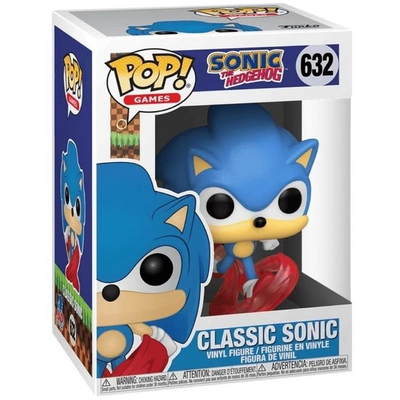 Funko POP! Games: Sonic the Hedgehog - Classic Sonic figura #632