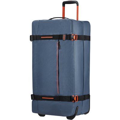 American Tourister URBAN TRACK Duffle/wh L Coated kék kétkerekű bőrönd