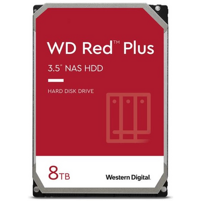 Western Digital 8TB 5640rpm SATA-600 256MB Red Plus WD80EFPX