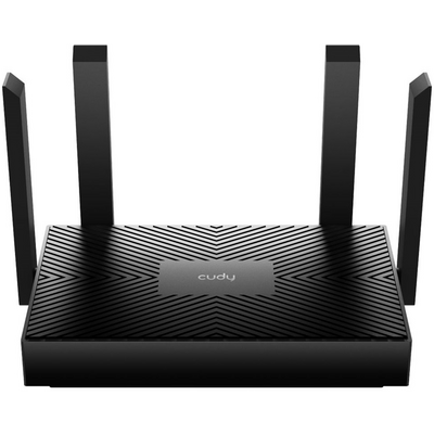 CUDY WR1500 kétsávos AX1500 WiFi 6, Gigabit fekete Access Point/Router