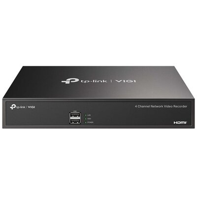 TP-LINK Video Recorder 4 csatornás, VIGI NVR1004H