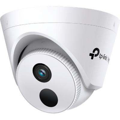 TP-Link IP turretkamera - C430 (FullColor, 3MP, 2,8mm, H265+, fehér LED30m, IR30m, PoE/12VDC, mikrofon)