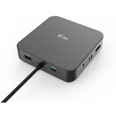 i-tec I-TEC USB-C HDMI+2X DP DOCK PD I-TEC HDMI DUAL DP PD 100 W