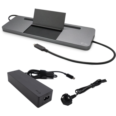 i-tec I-TEC USB-C 3X LCD DOCK 112W I-TEC 3X LCD DOCK+PS 112W BUNDLE