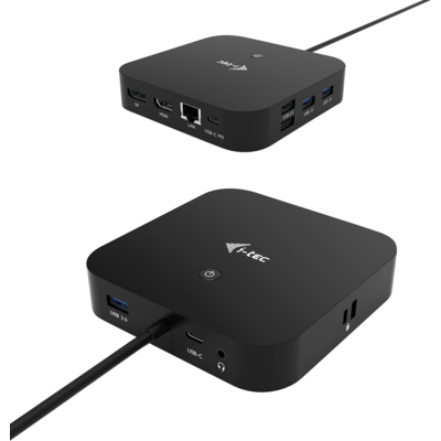 i-tec I-TEC USB-C HDMI DP DOCK PD100W USB-C 2X LCD DOCK