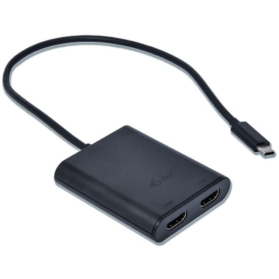 i-tec I-TEC USB-C 4K DUAL HDMI ADPTR 2XHDMI 3840X2160PX. TB3 COMP.