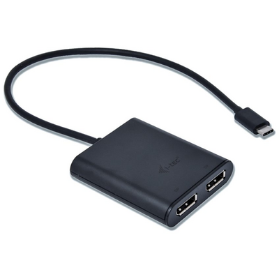 i-tec I-TEC USB-C 4K DUAL DP ADPTR. 2XDP 3840X2160PX. TB3 COMP.