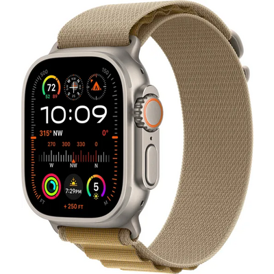 Apple APPLE WATCH ULTRA 2 CELL 49MM NATURAL W. TAN ALPINE LOOP L