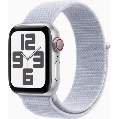 Apple APPLE WATCH SE CELL 44MM SILVER W. BLUE CLOUD SPORT LOOP