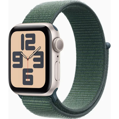 Apple APPLE WATCH SE GPS 44MM STARL. ALU W. LAKE GREEN SP LOOP