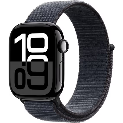 Apple APPLE WATCH S10 CELL 42MM JET BLACK ALU W. INK SP LOOP