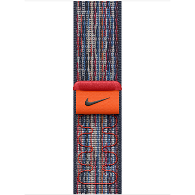 Apple 42MM BLUE/RED NIKE SPORT LOOP