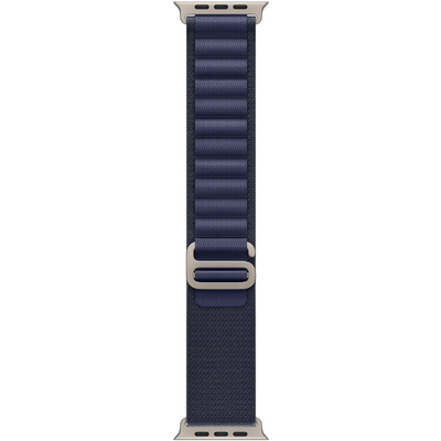 Apple 49MM NAVY ALPINELOOP LARGE - NATURAL TITANIUM FINISH