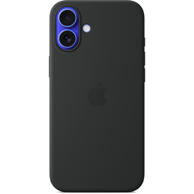 Apple IPHONE 16 PLUS SILICONE CASE WITH MAGSAFE - BLACK