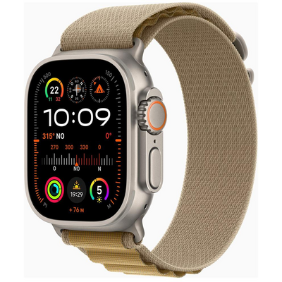 Apple APPLE WATCH ULTRA 2 CELL 49MM NATURAL W. TAN ALPINE LOOP M