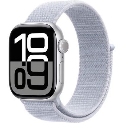 Apple APPLE WATCH S10 GPS 42MM SILVER ALU W. BLUE CLOUD SP LOOP