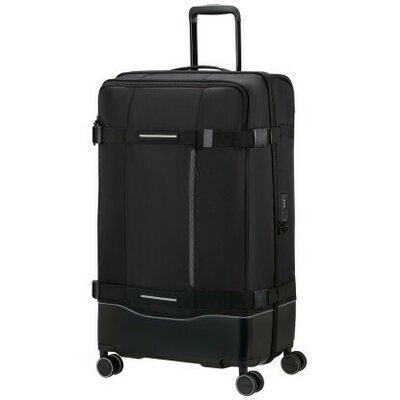 American Tourister URBAN TRACK Spinner L Tsa fekete bőrönd