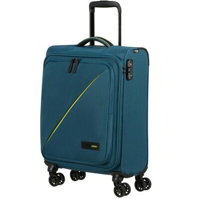 American Tourister TAKE2CABIN Spinner S Tsa kék kabinbőrönd