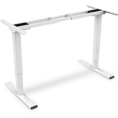 Assmann ELECTRIC ADJUSTABLE DESK FRAME DUAL MOTOR 3-STAGES WHITE