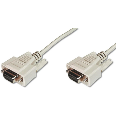 Assmann Datatransfer connection cable, D-Sub9 5m Grey