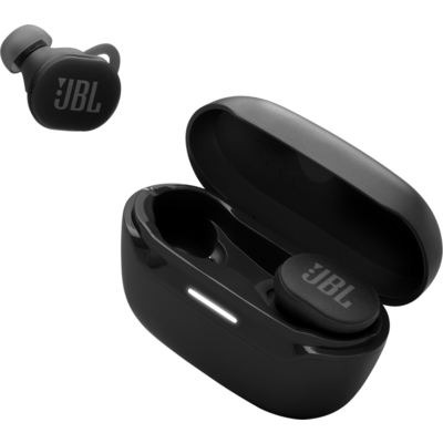 JBL Endurance Race 2 True Wireless Bluetooth zajszűrős fekete sport fülhallgató