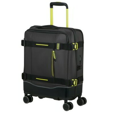 American Tourister URBAN TRACK Spinner S Tsa Coated fekete kabinbőrönd