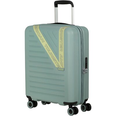 American Tourister DYNABELT Spinner 55/20 Exp Tsa zöld kabin bőrönd