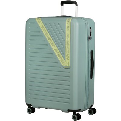 American Tourister DYNABELT Spinner 77/28 Exp Tsa zöld bőrönd