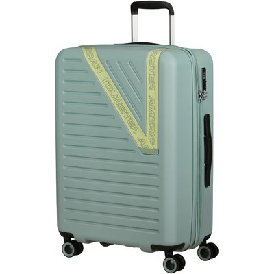 American Tourister DYNABELT Spinner 66/24 Exp Tsa zöld bőrönd