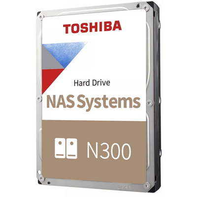 Toshiba N300 NAS HARD DRIVE 12TB 3.5 SATA 7200 RPM 512MB CMR