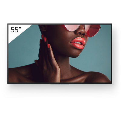 SONY Bravia 24/7 FW-55BZ40L 55" professzionális LCD kijelző, Android TV, 3840x2160, 16:9, 700 cd/m2, 4xHDMI/2xUSB/WIFI